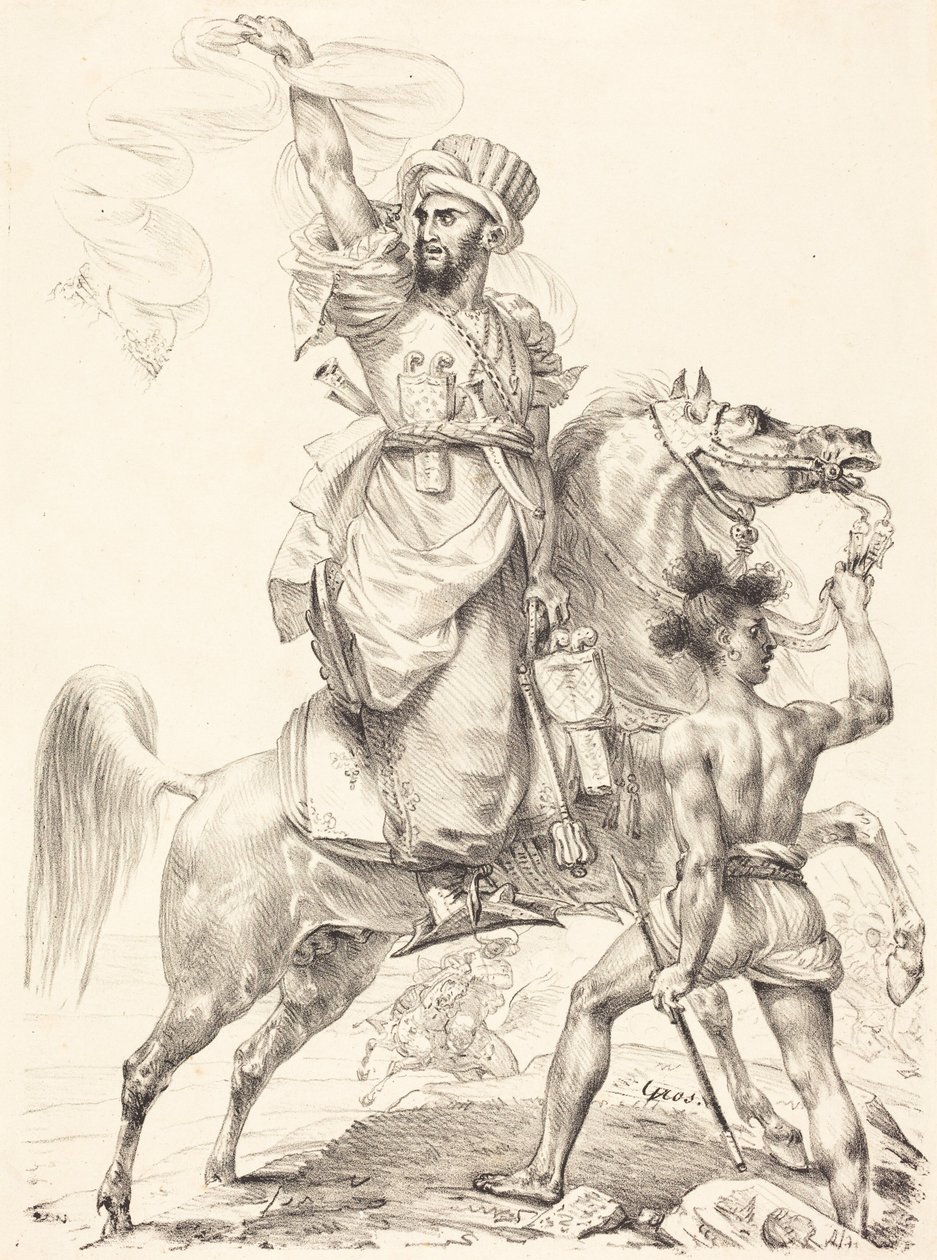 Der Anführer der Mameluken zu Pferd von Antoine-Jean Gros