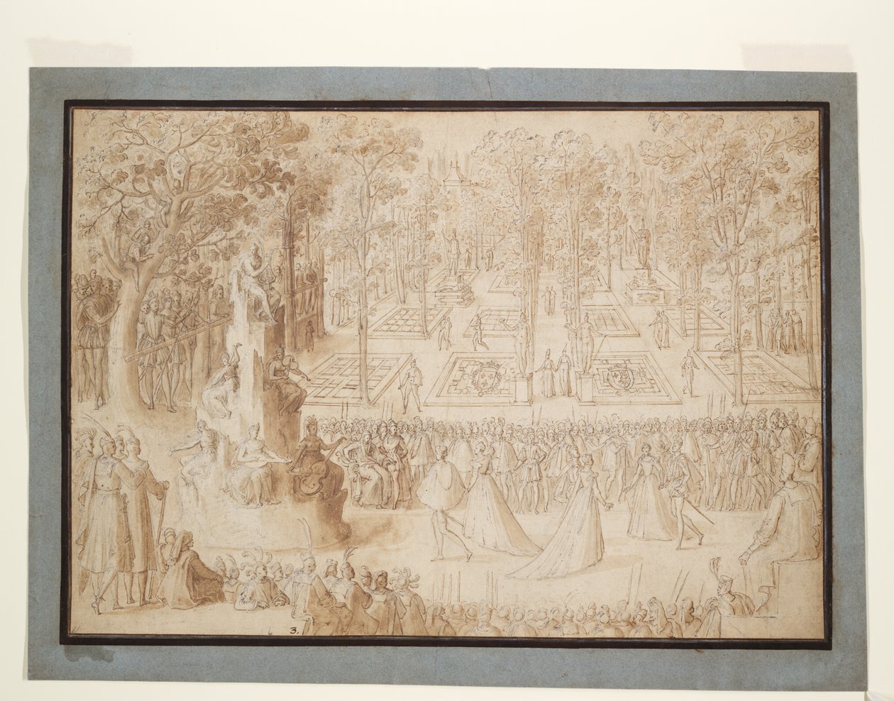 Catherine de Medici empfängt die polnischen Botschafter in den Tuileriengärten von Antoine Caron
