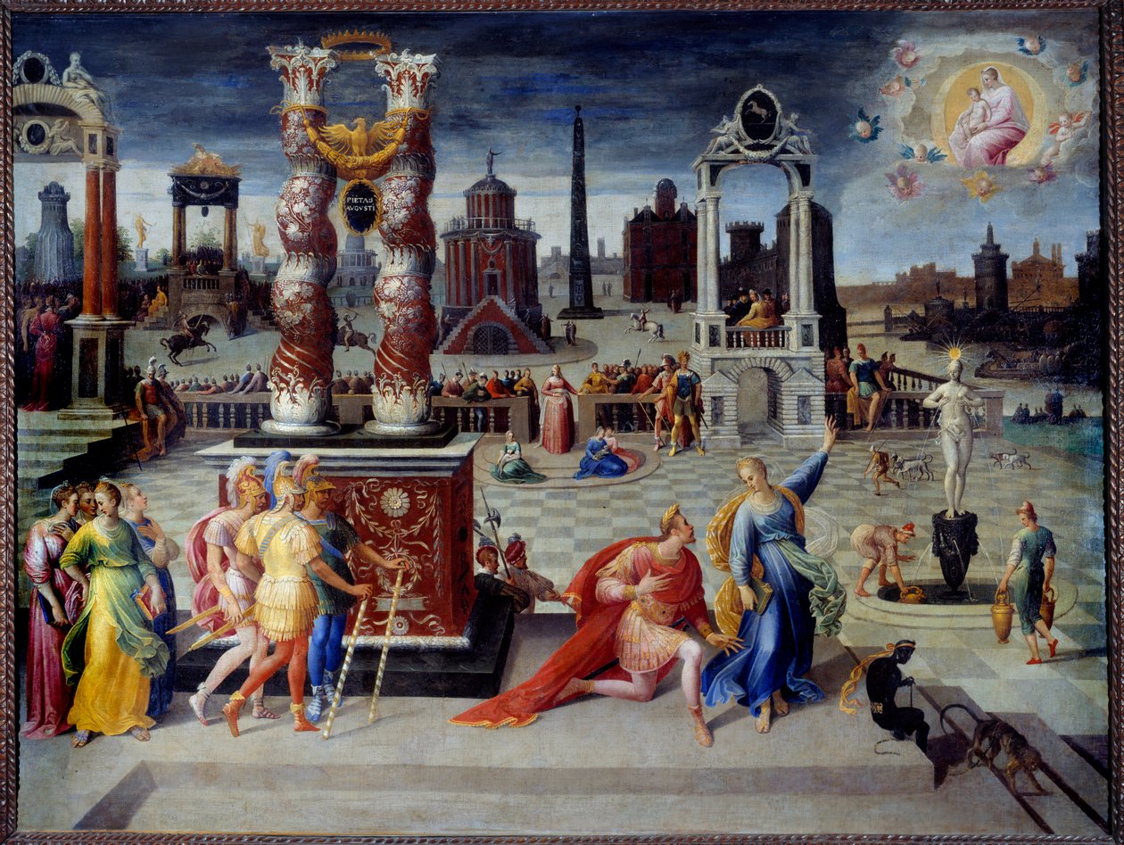 Die Sibylle von Tibur von Antoine Caron