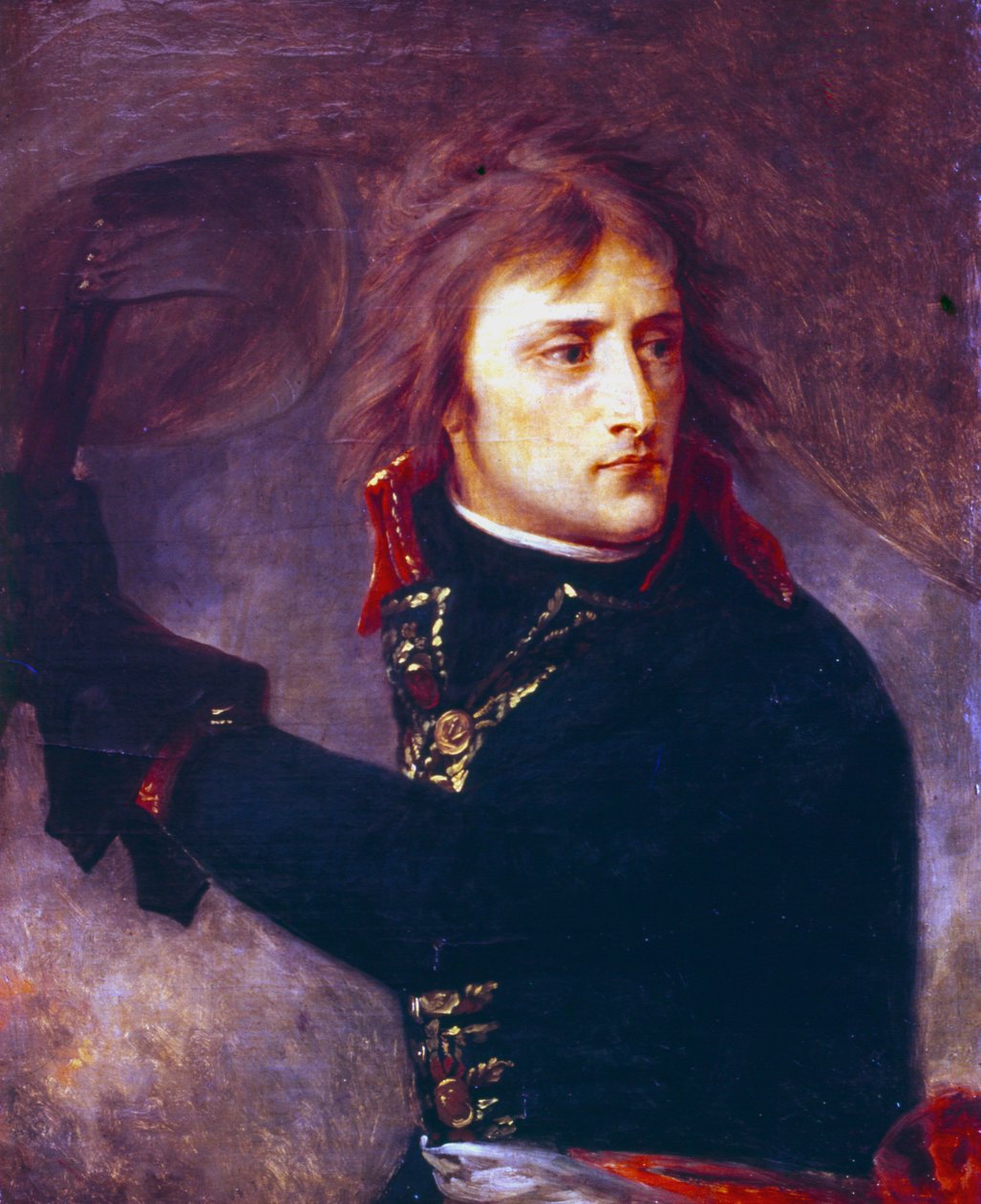 Bonaparte an der Brücke von Arcole, 1796 von Antoine Jean Gros