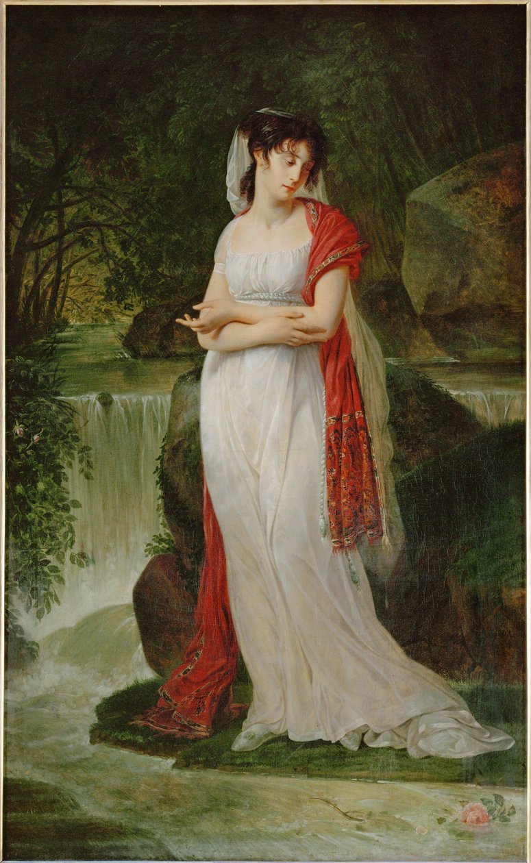 Christine Boyer, erste Frau von Lucien Bonaparte von Antoine Jean Gros