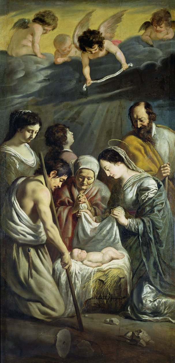 Die Anbetung der Hirten, ca. 1630-32 von Antoine Le Nain