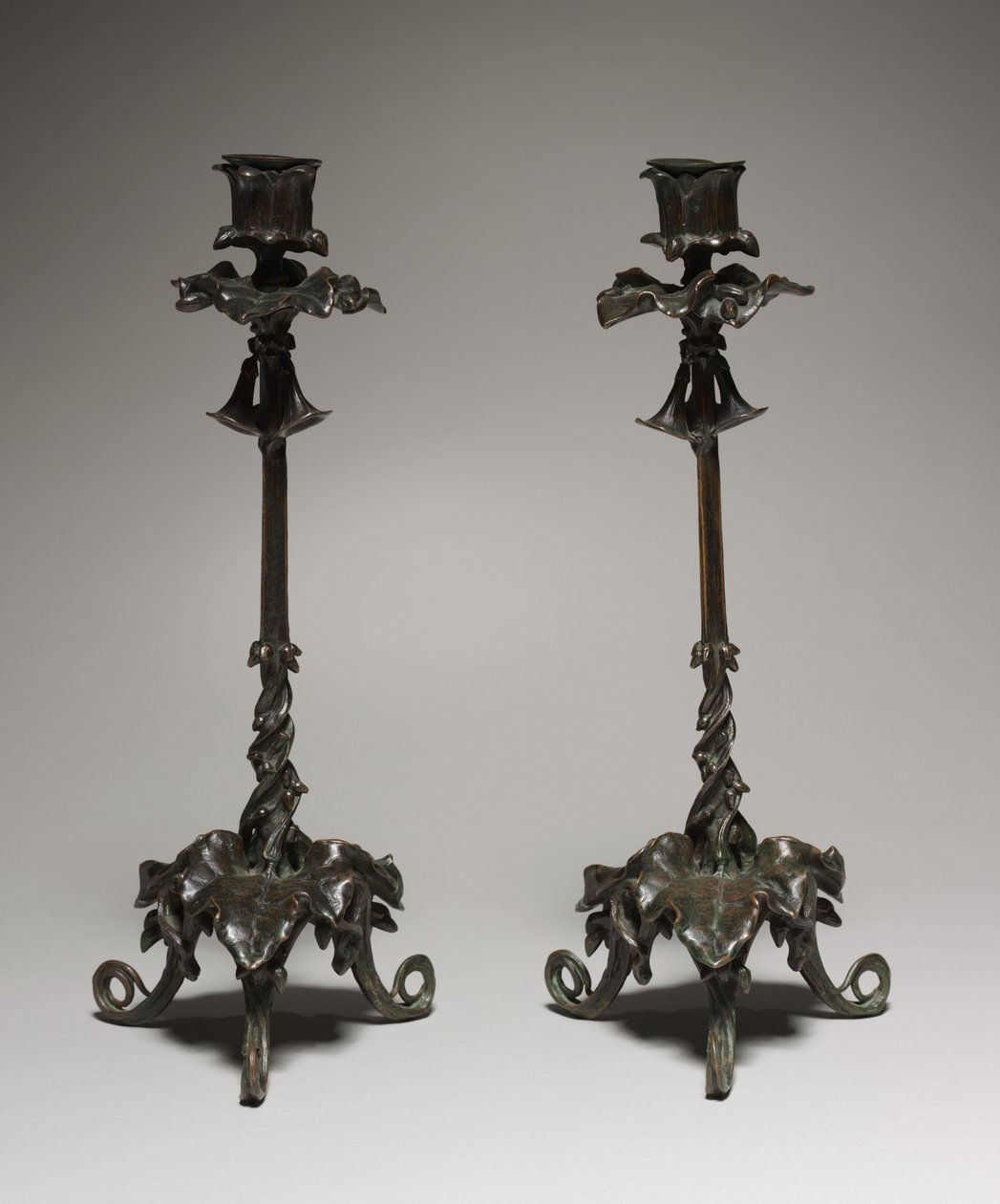 Kerzenhalter, 1800er Jahre von Antoine Louis Barye