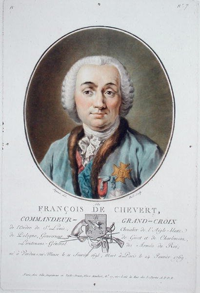Francois de Chevert (1695-1769) aus 