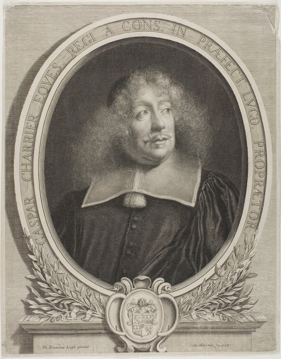 Gaspar Charrier, Königlicher Sekretär von Antoine Masson