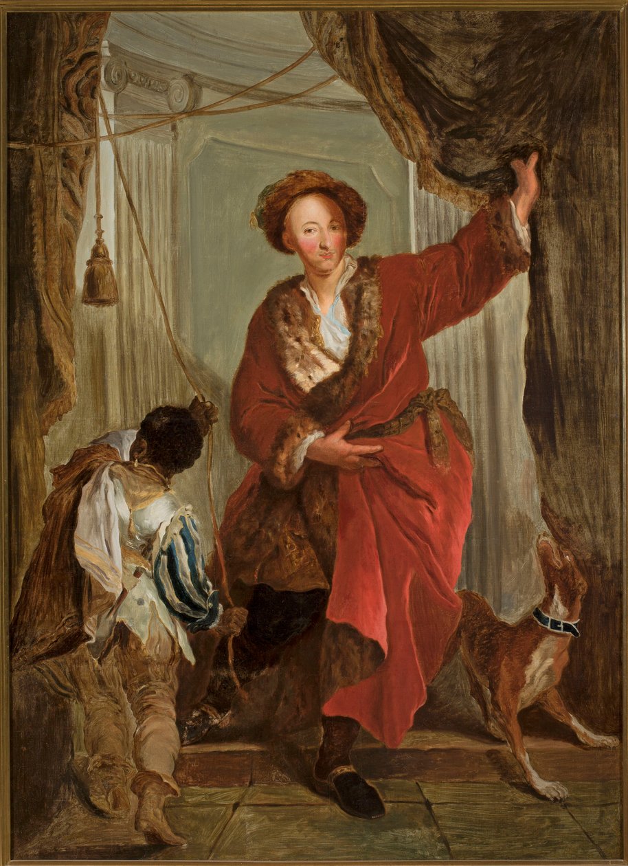 Porträt von Friedrich Ernst von Knyphausen (1678–1731) von Antoine Pesne