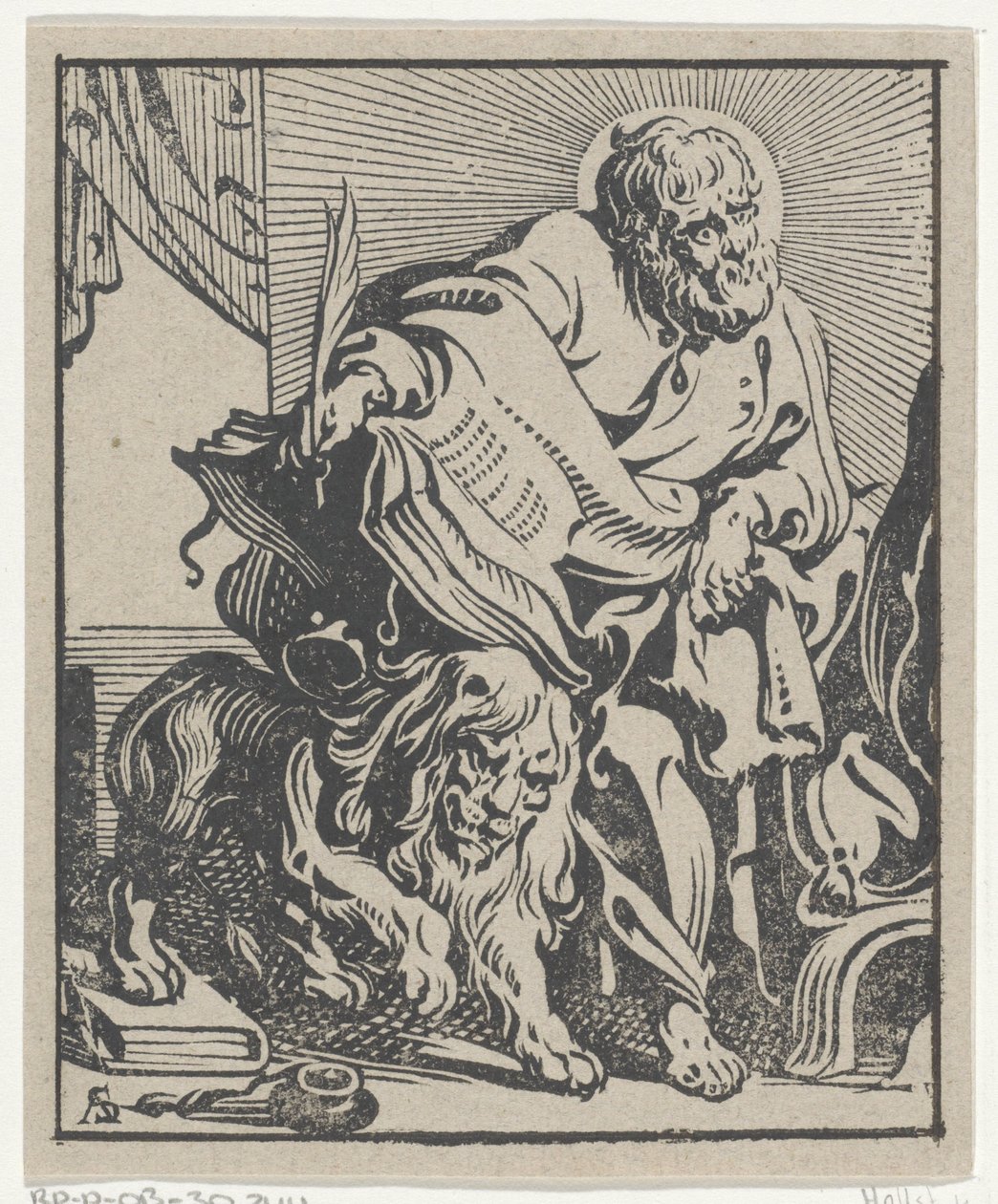 Markus der Evangelist (Die vier Evangelisten) von Antoine Sallaert