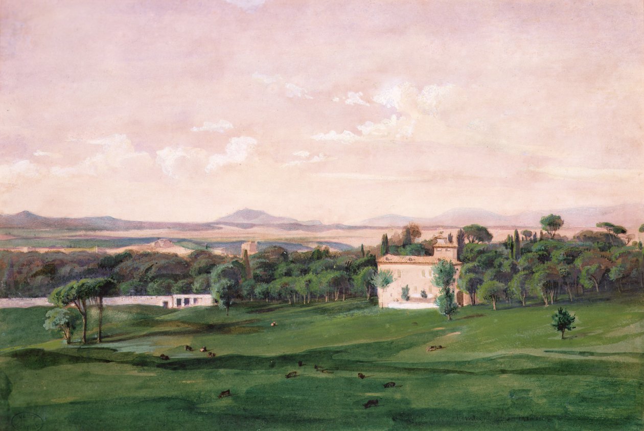 Villa Medici, Rom von Antoine Victor Joinville