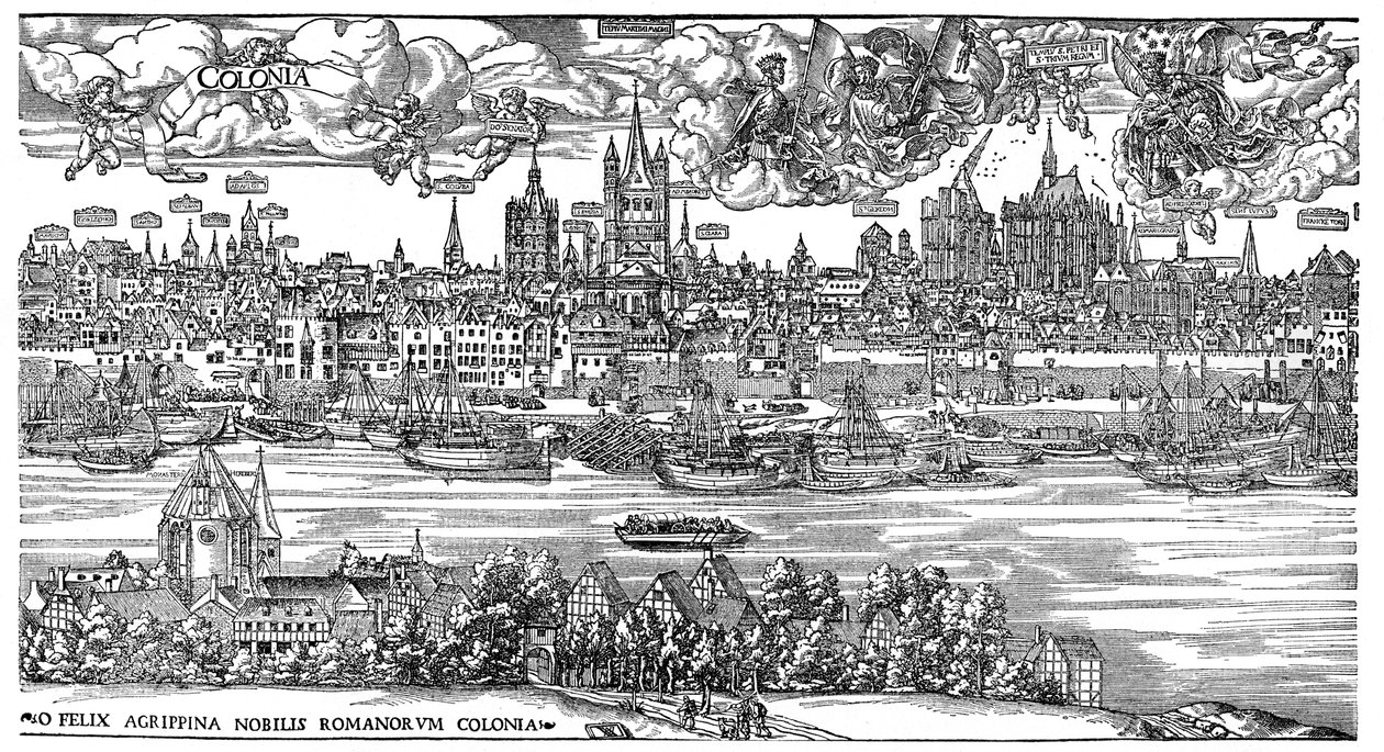 Ansicht von Köln von Anton (after) Woensam