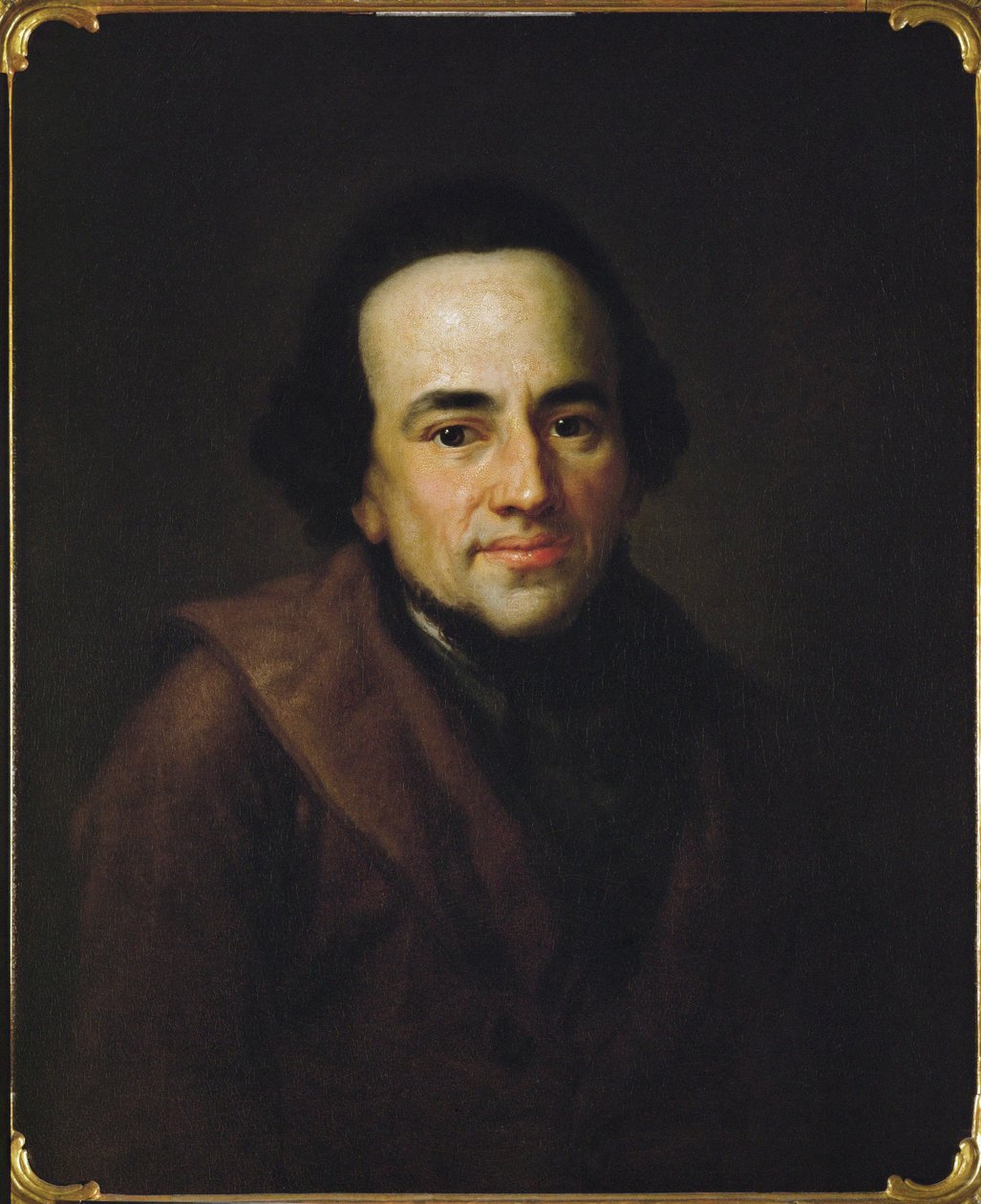 Moses Mendelssohn, deutscher Philosoph von Anton Graff