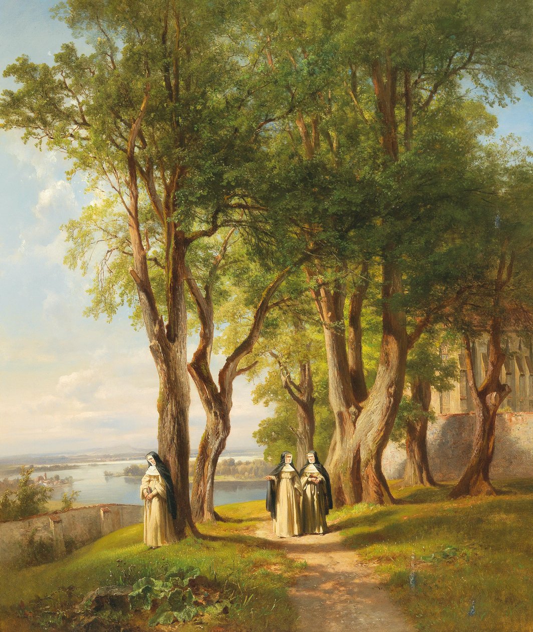 Im Klostergarten von Anton Hansch