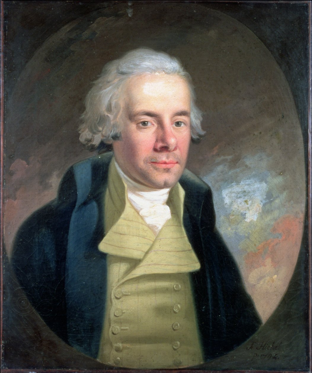 Porträt von William Wilberforce von Anton Hickel