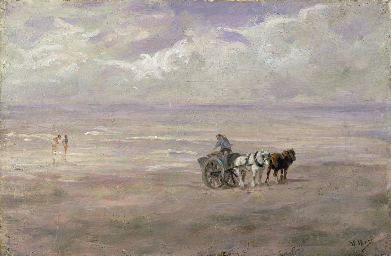 Am Strand von Anton Mauve