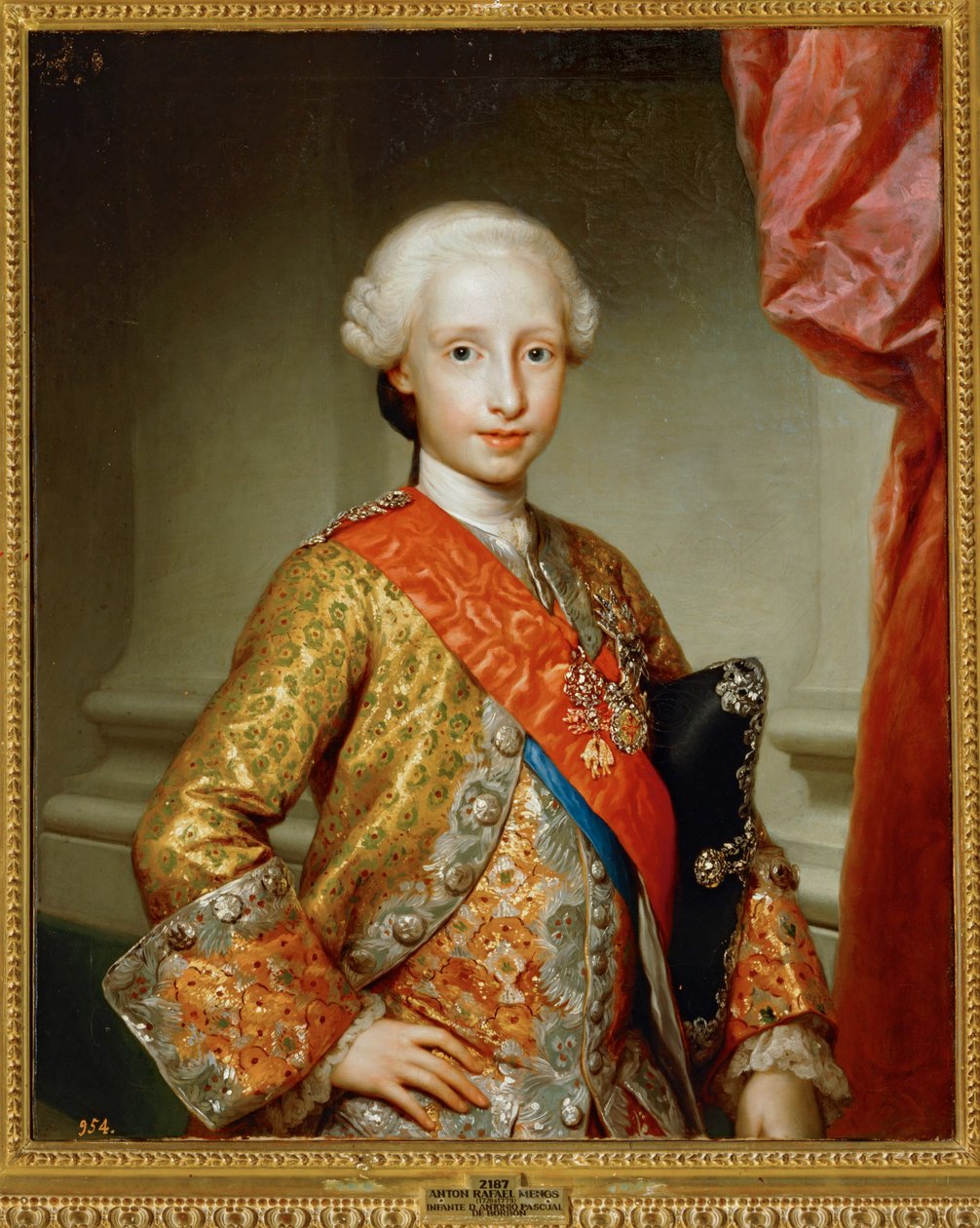 Infant Antonio Pascual de Bourbon von Anton Raphael Mengs