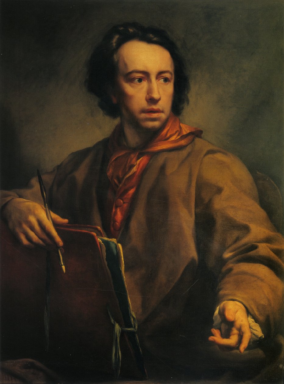Selbstporträt von Anton Raphael Mengs