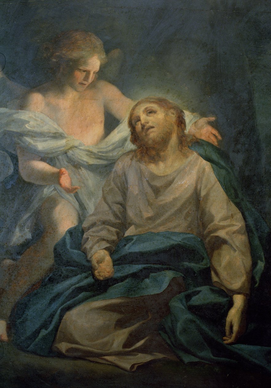 Beten im Obstgarten von Anton Raphael Mengs