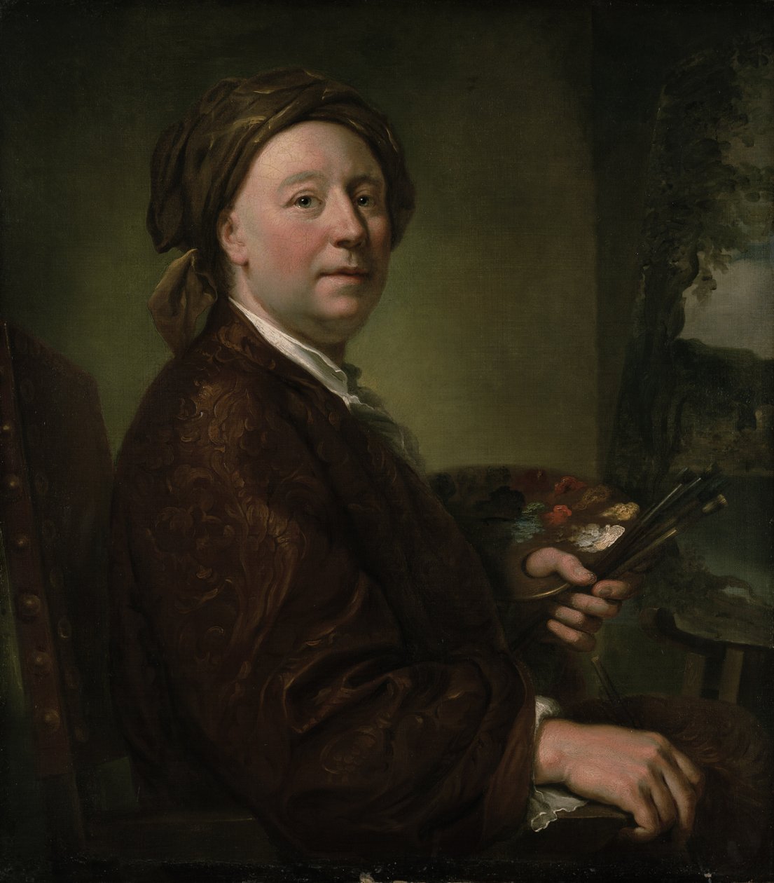 Richard Wilson (1714-82) 1752 von Anton Raphael Mengs