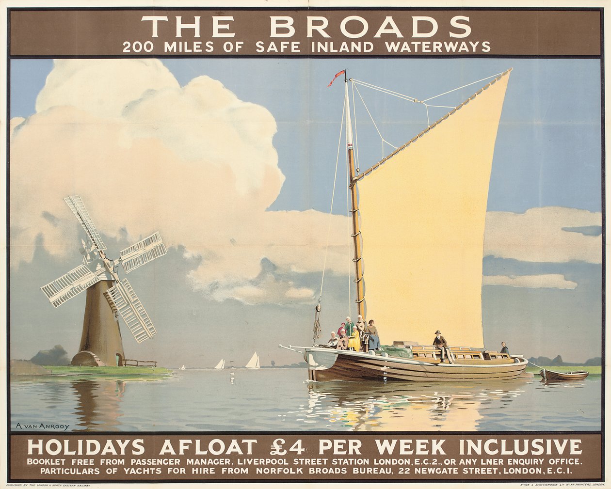 Die Broads: Ferien auf dem Wasser von Anton Van Anrooy
