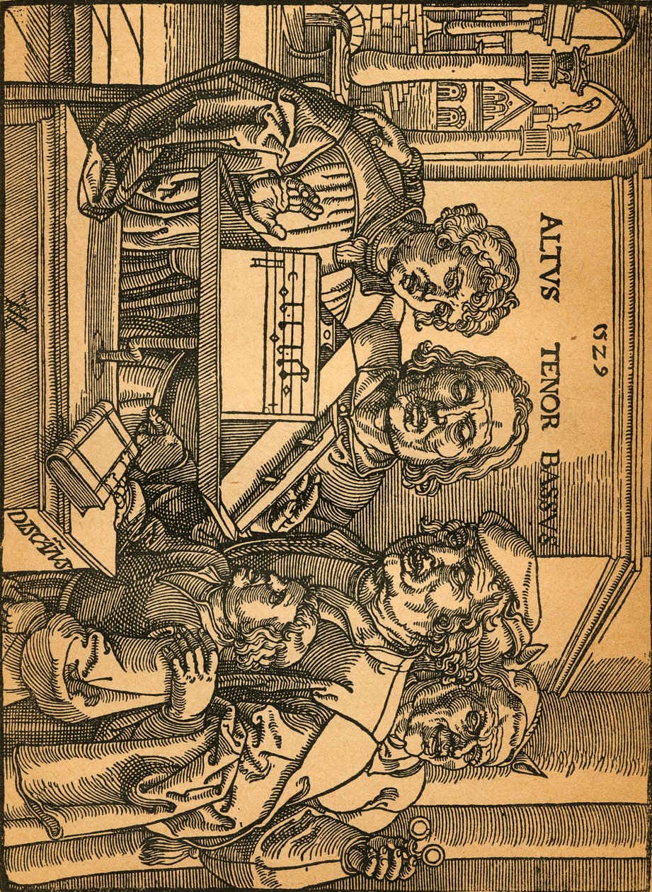 Ein seltener Holzschnitt von Anton von Worms Anton Woensam, 1899 von Anton Woensam