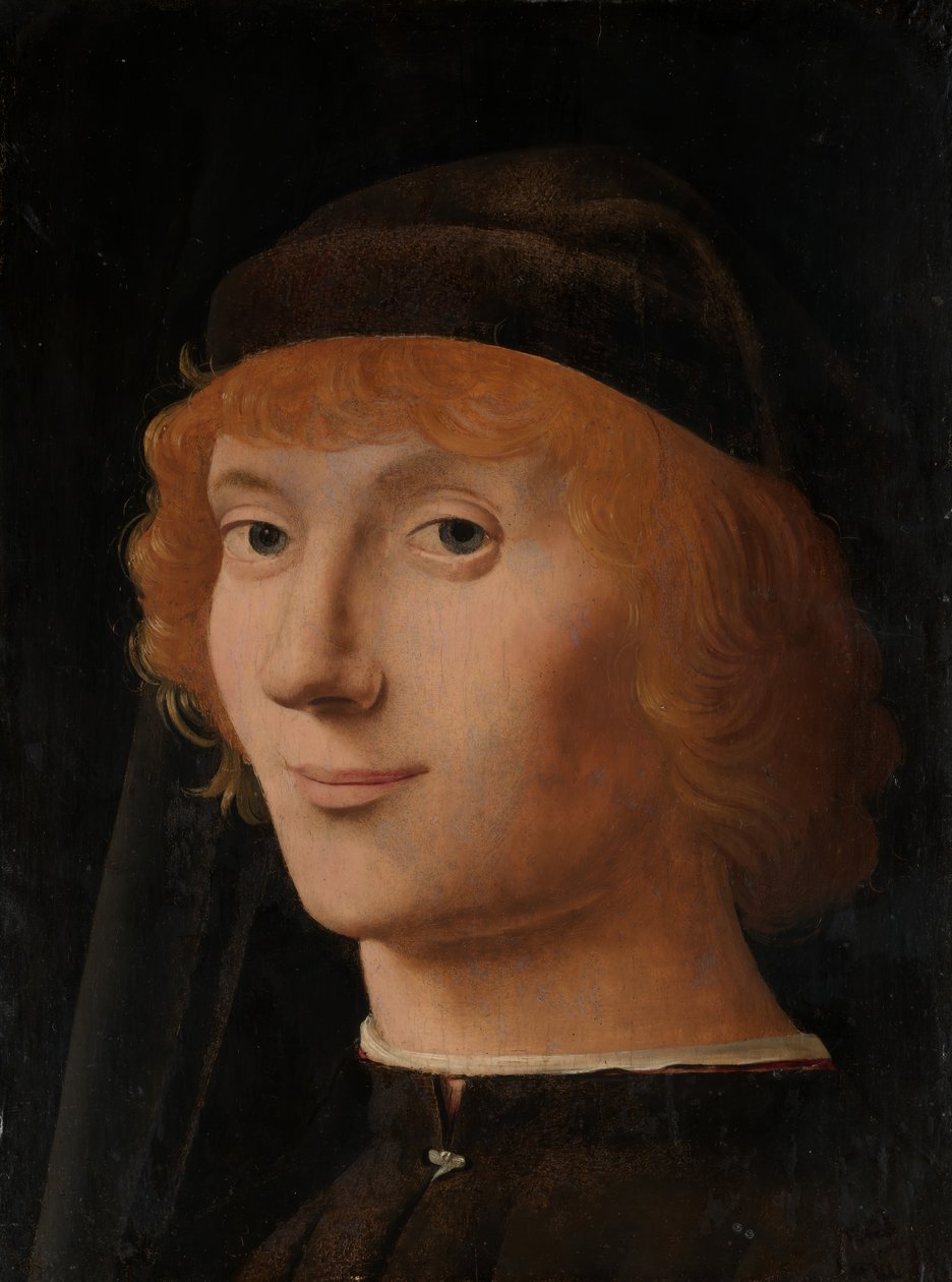 Porträt eines jungen Mannes, ca. 1470 von Antonello da Messina
