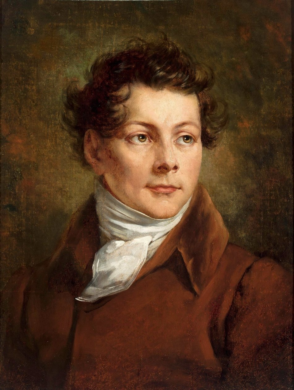 Porträt von Karol Brodowski, Bruder des Künstlers von Antoni Brodowski