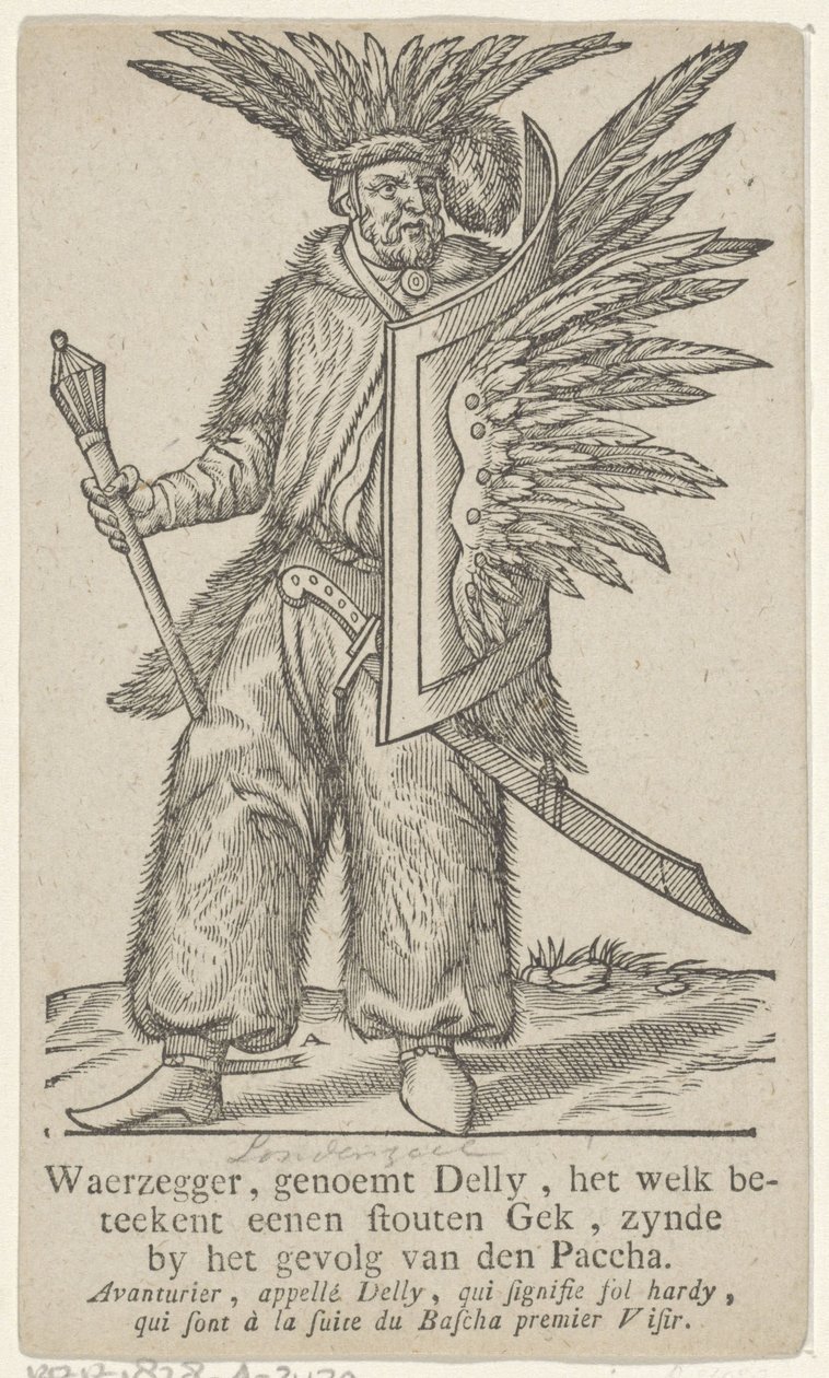 Deli aus dem Gefolge des osmanischen Paschas von Antoni van Leest