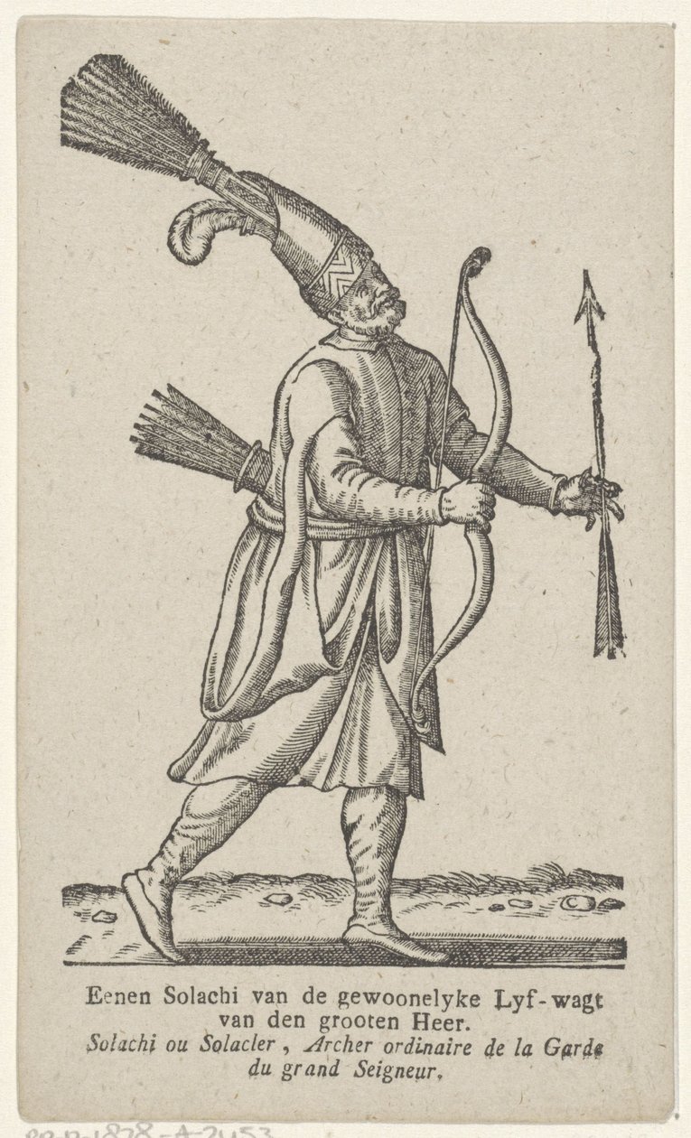 Mann in orientalischer Kleidung von Antoni van Leest