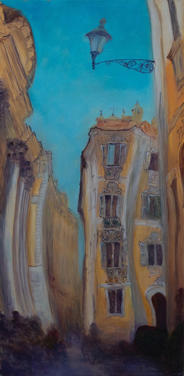 Auf der Suche nach dem Brunnen, Italien, 2015 von Antonia Myatt