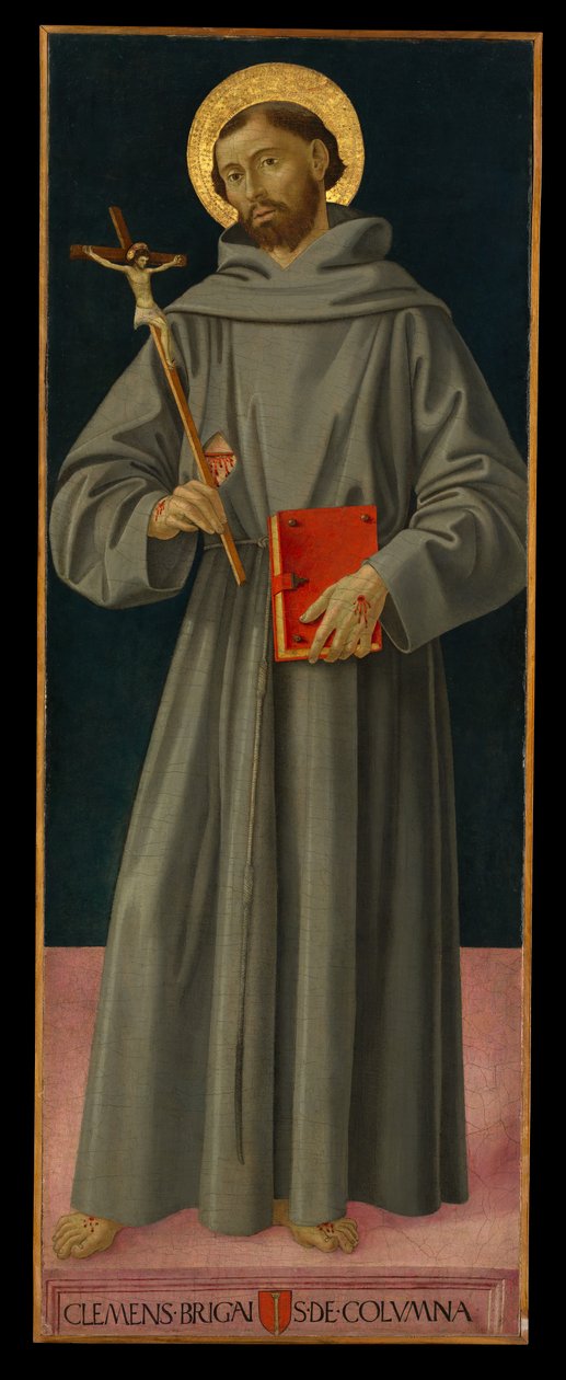 Heiliger Franz von Assisi, ca. 1480–81 von Antoniazzo Romano