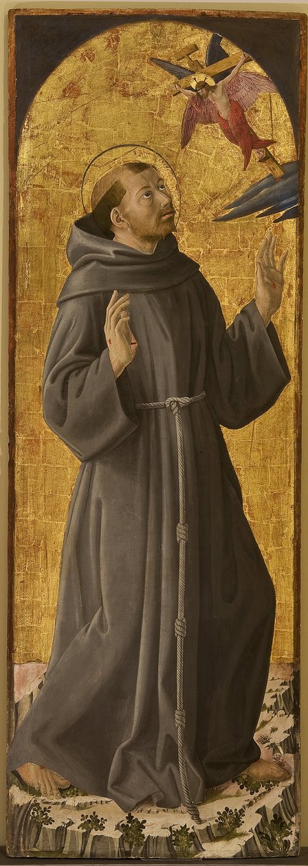 Heiliger Franziskus von Assisi von Antoniazzo Romano