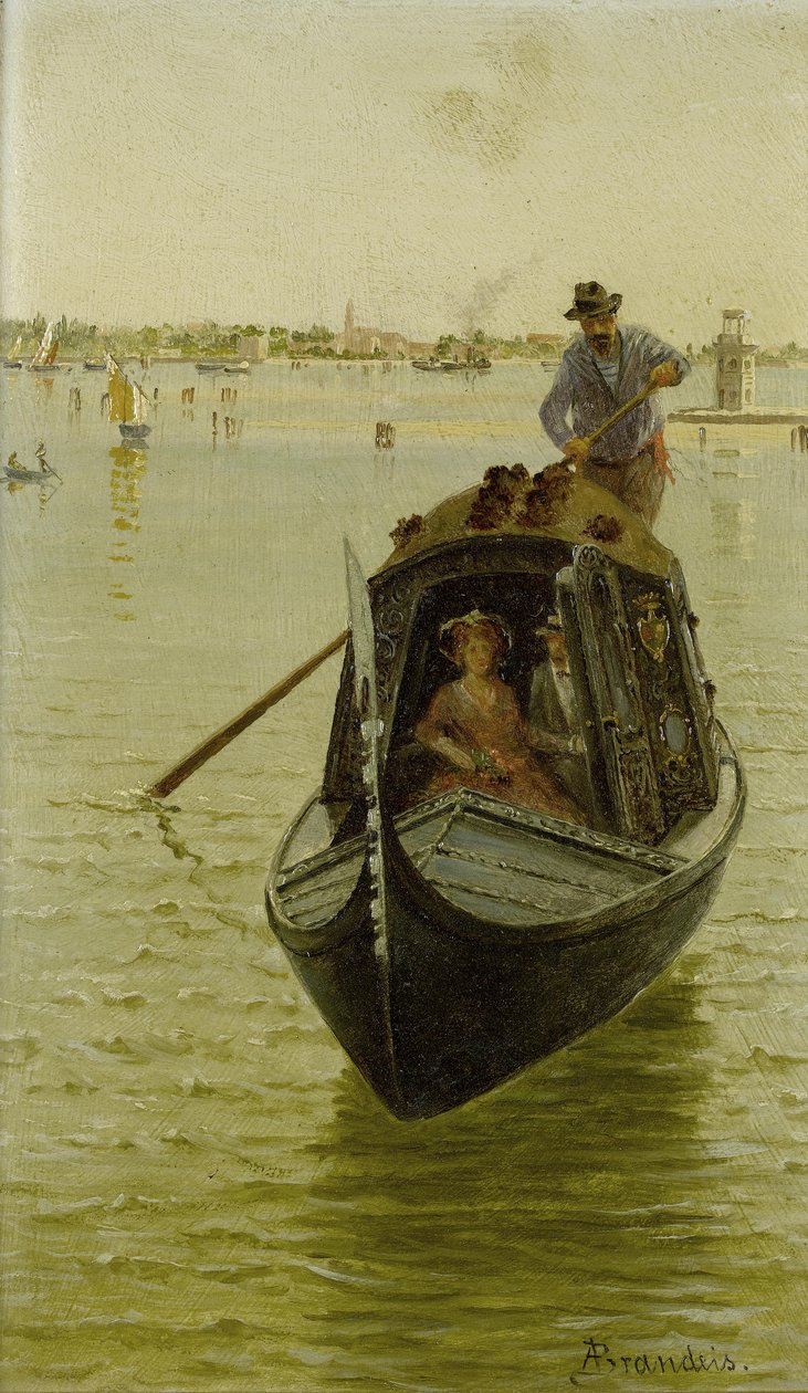 Venezianische Gondel von Antonietta Brandeis