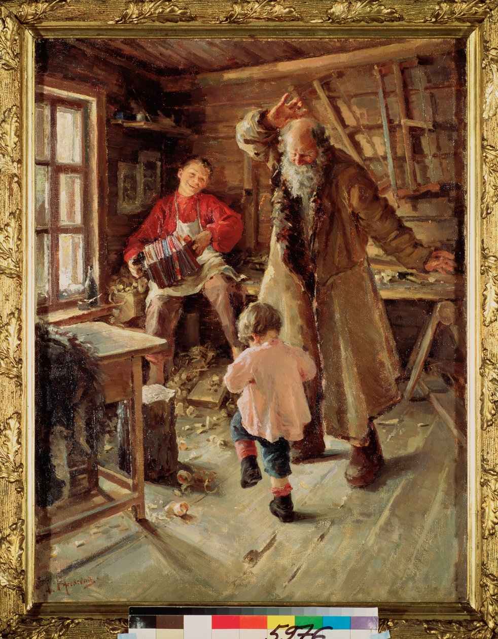 Ein fröhlicher Moment von Antonina Leonardov Rzhevskaya