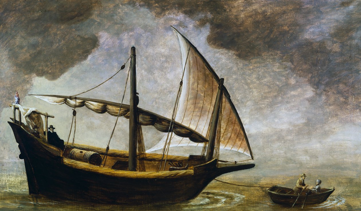 Genuesisches Weinschiff aus dem 17. Jahrhundert, 20. von Antonino Traverso