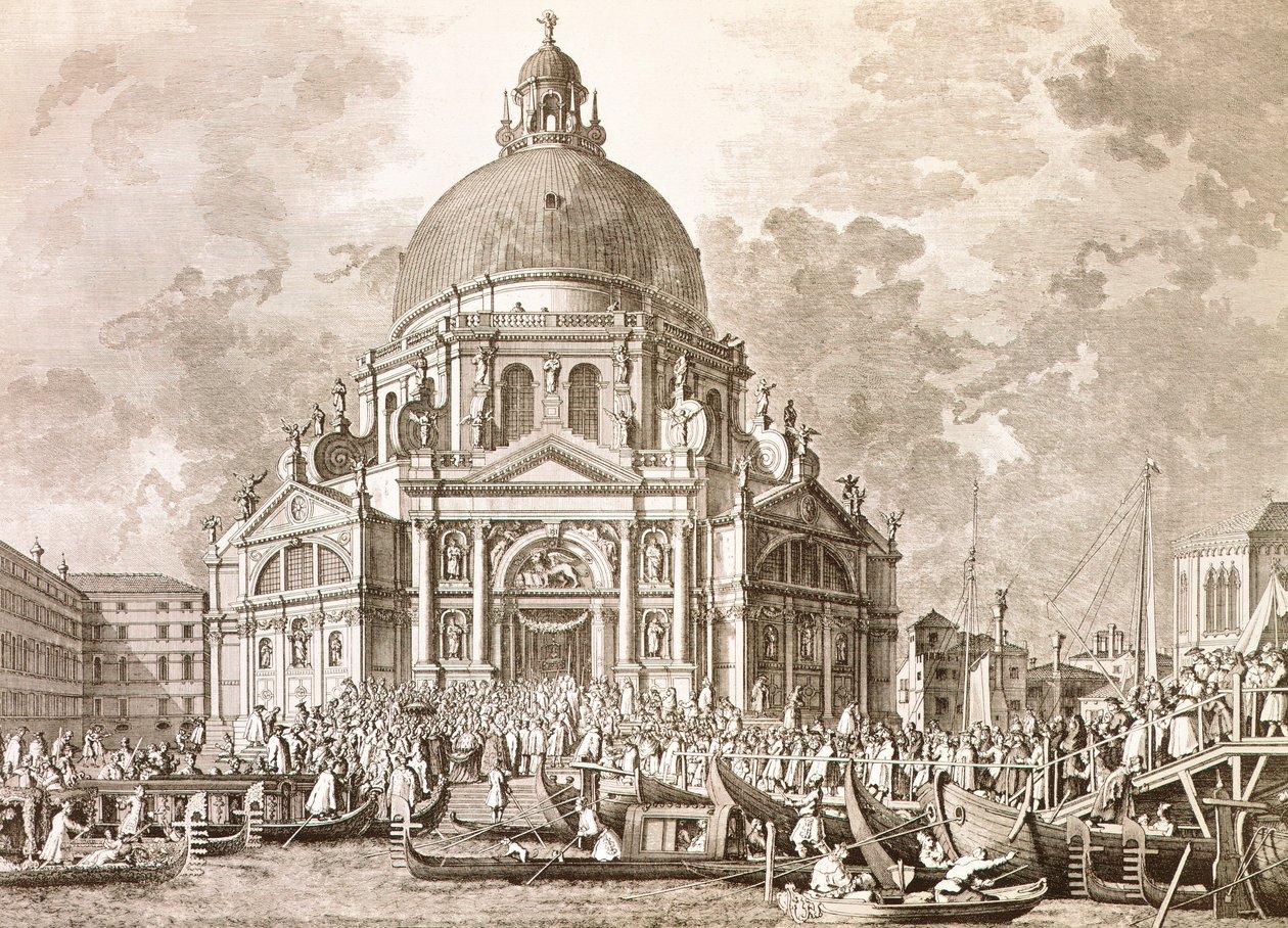 Herzogliche Festlichkeiten, Dogen und Signoria von Venedig beim jährlichen Fest Unserer Lieben Frau der Gesundheit von Antonio (after) Canaletto