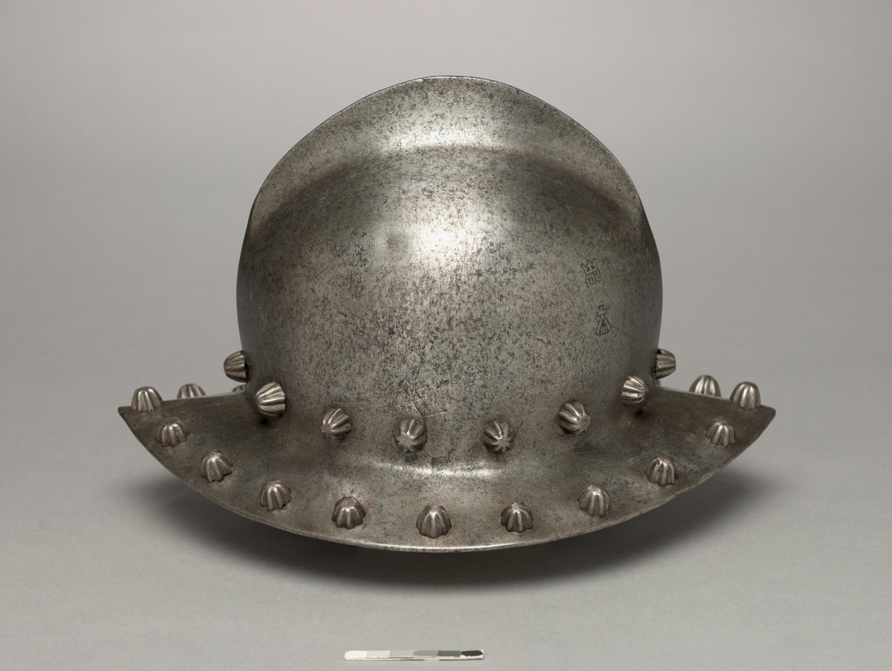 Kriegshut oder Kesselhut, ca. 1475-1500 von Antonio (workshop of) Missaglia