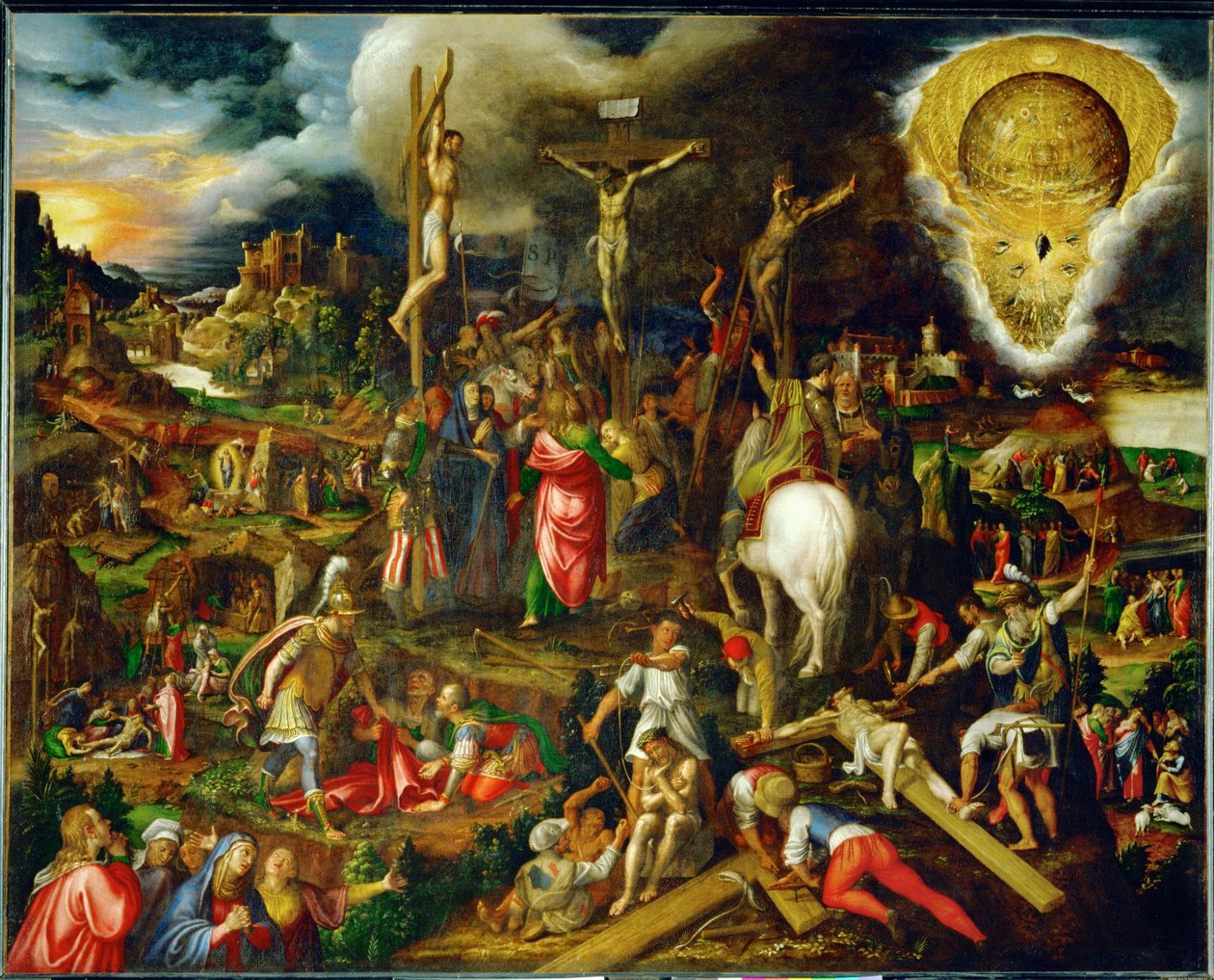 Das Geheimnis der Passion, der Auferstehung und der Himmelfahrt Christi von Antonio Campi