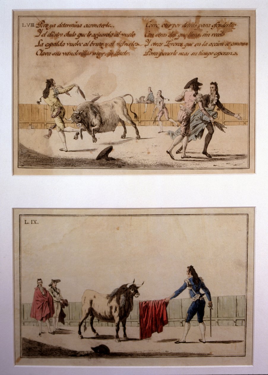 Stierkampfbühne von Antonio Carnicero