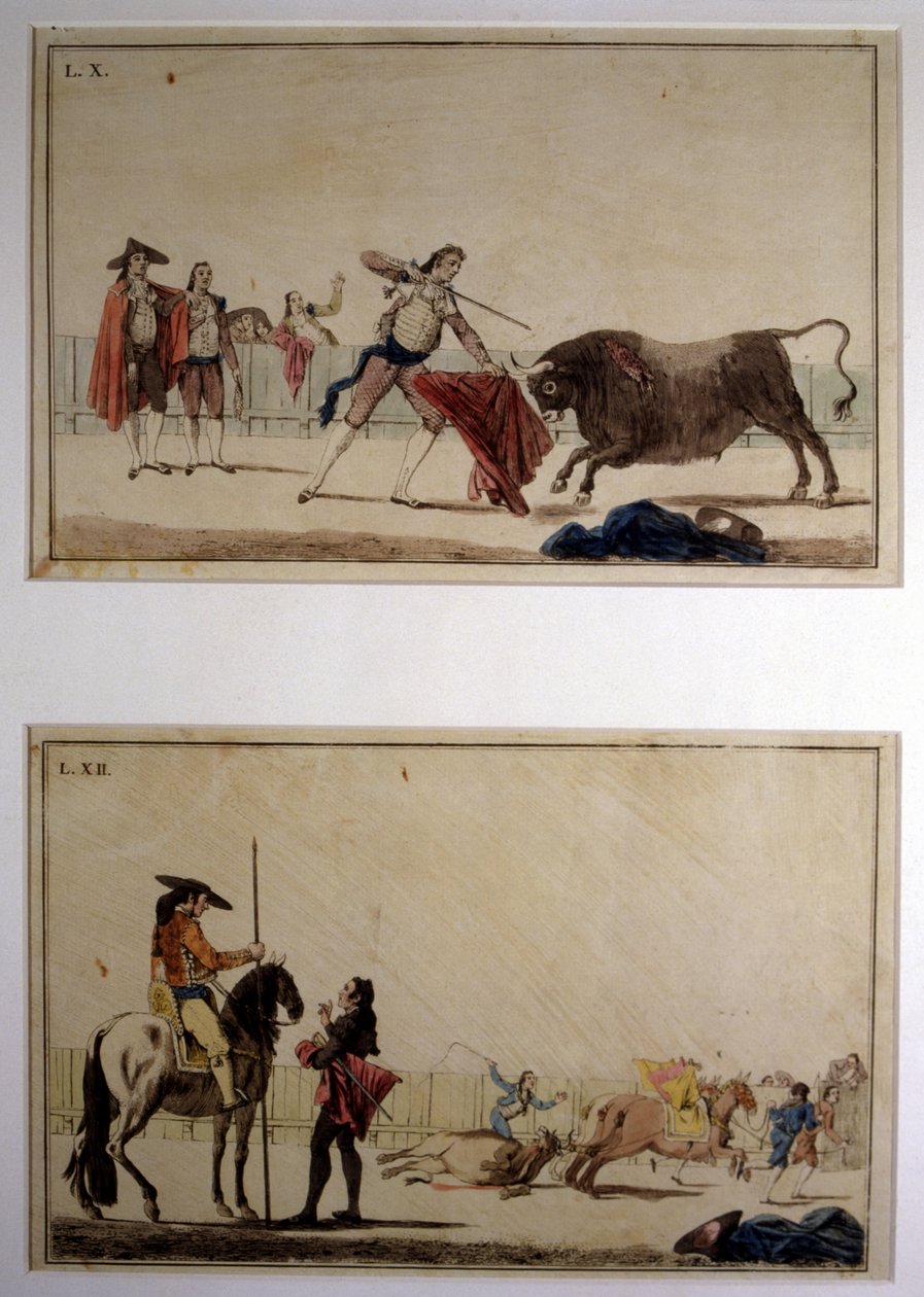 Stierkampfbühne von Antonio Carnicero