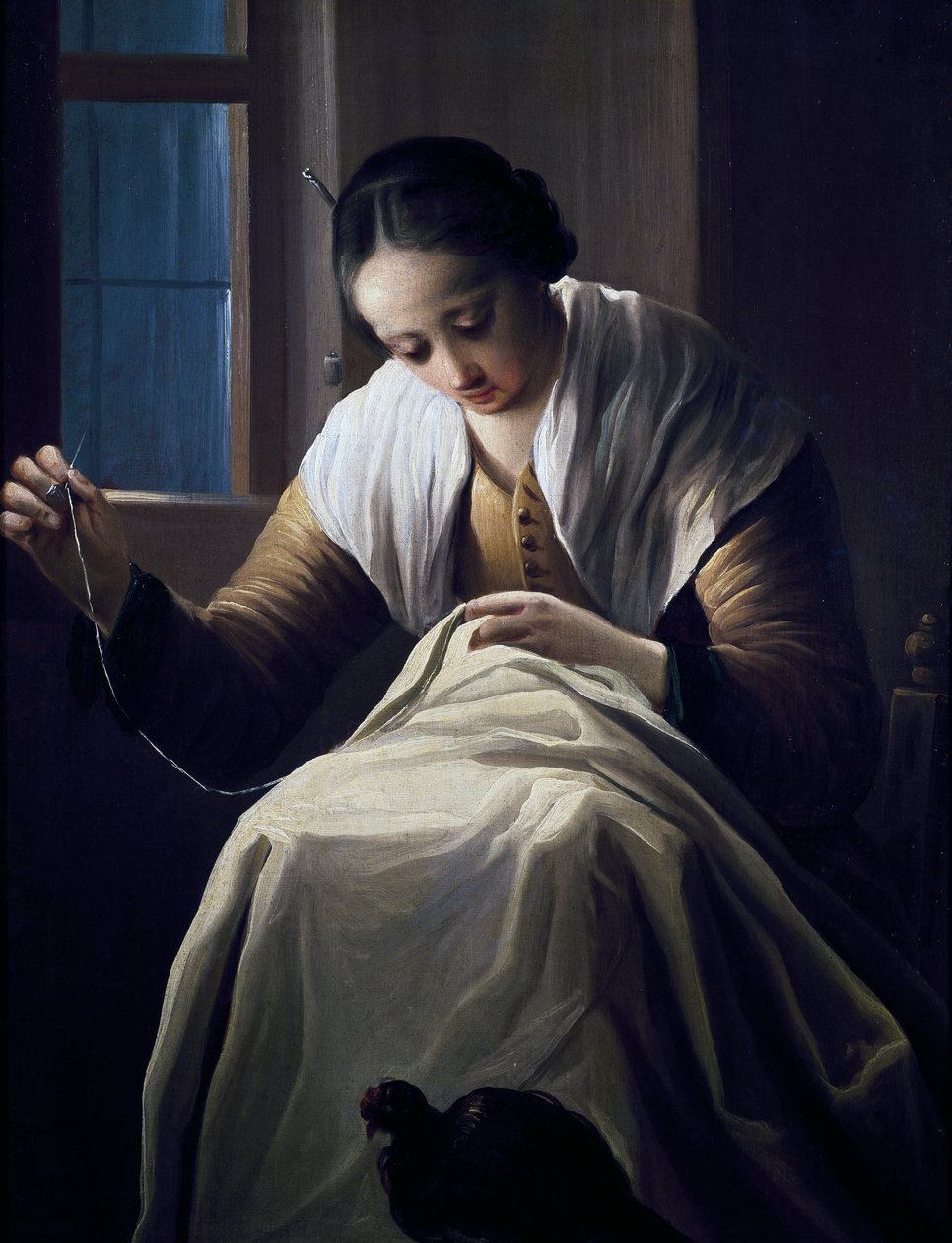 Näherin von Antonio Cifrondi