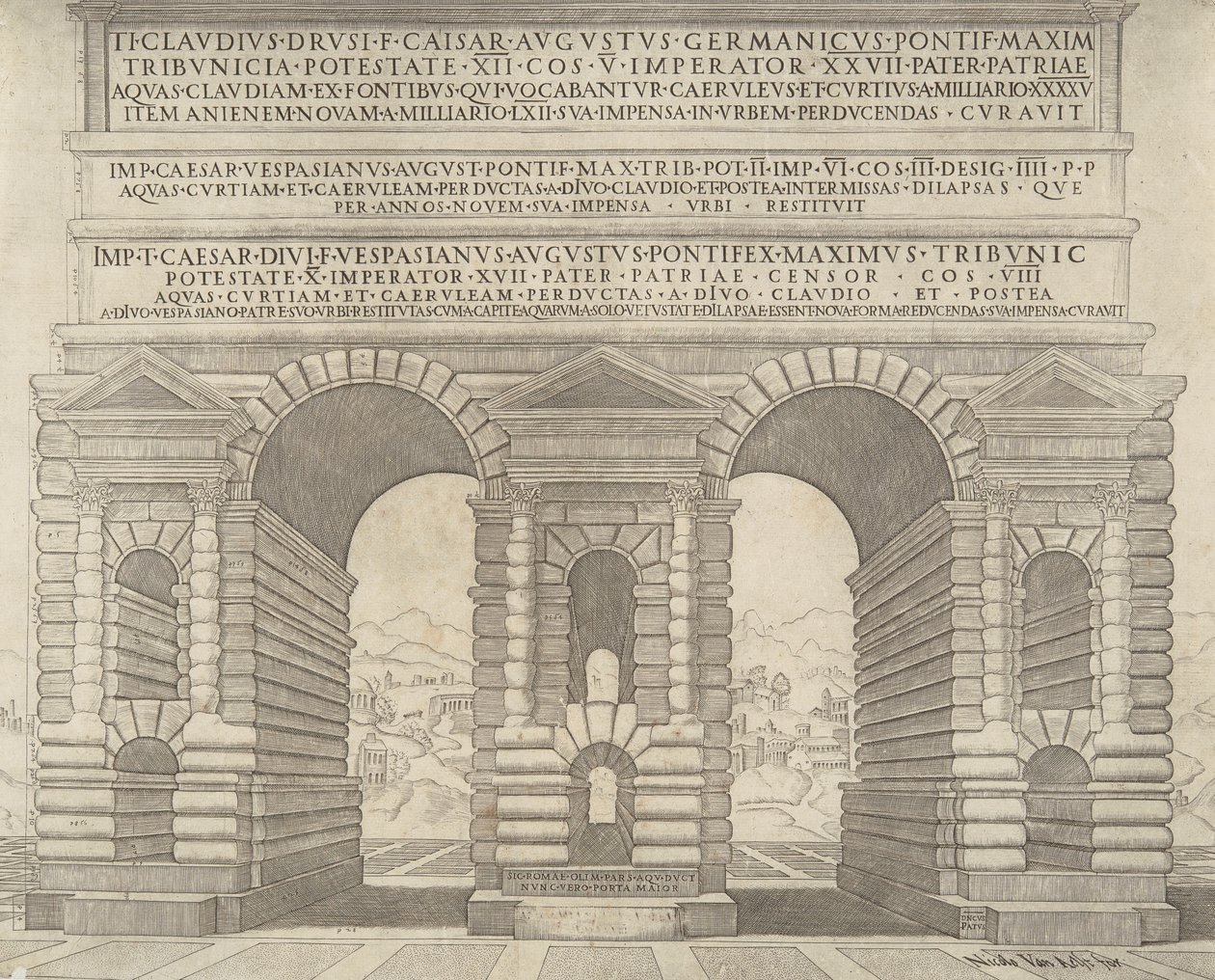 Speculum Romanae Magnificentiae von Antonio Lafreri