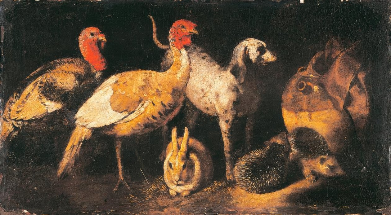 Truthennen, Hund, Hase und Igel von Antonio Maria Vassallo