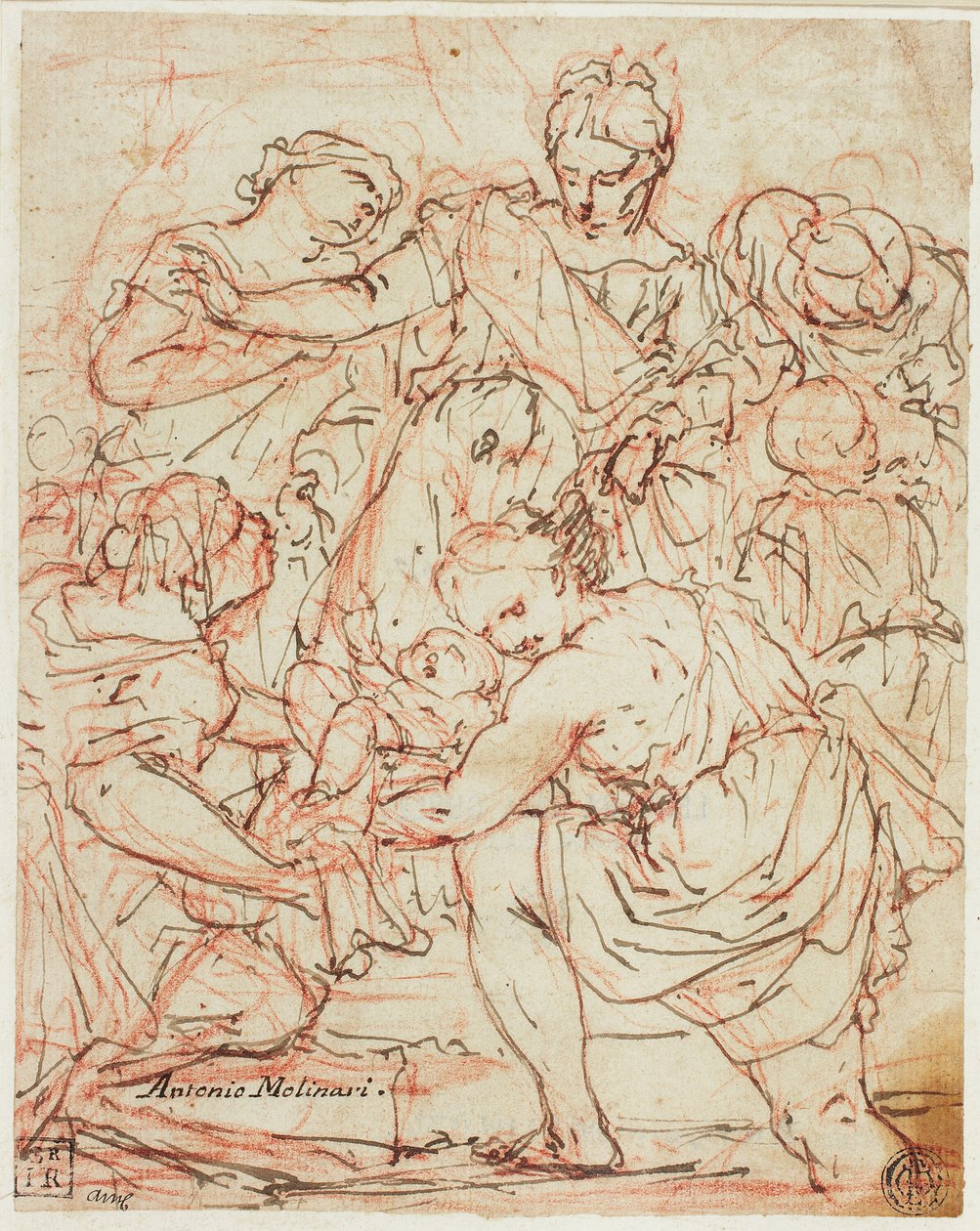 Die Auffindung des Moses von Antonio Molinari