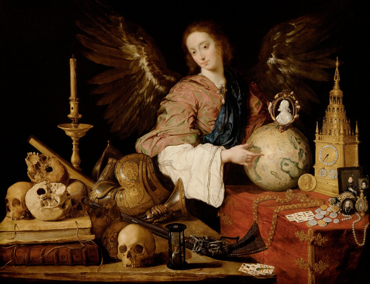 Allegorie der Eitelkeit (Detail) von Antonio Pereda y Salgado