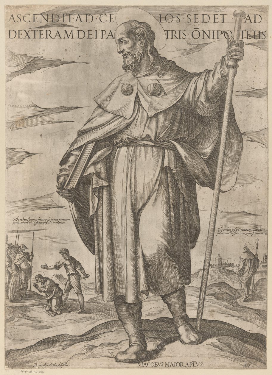 Der heilige Jakobus der Ältere von Antonio Tempesta