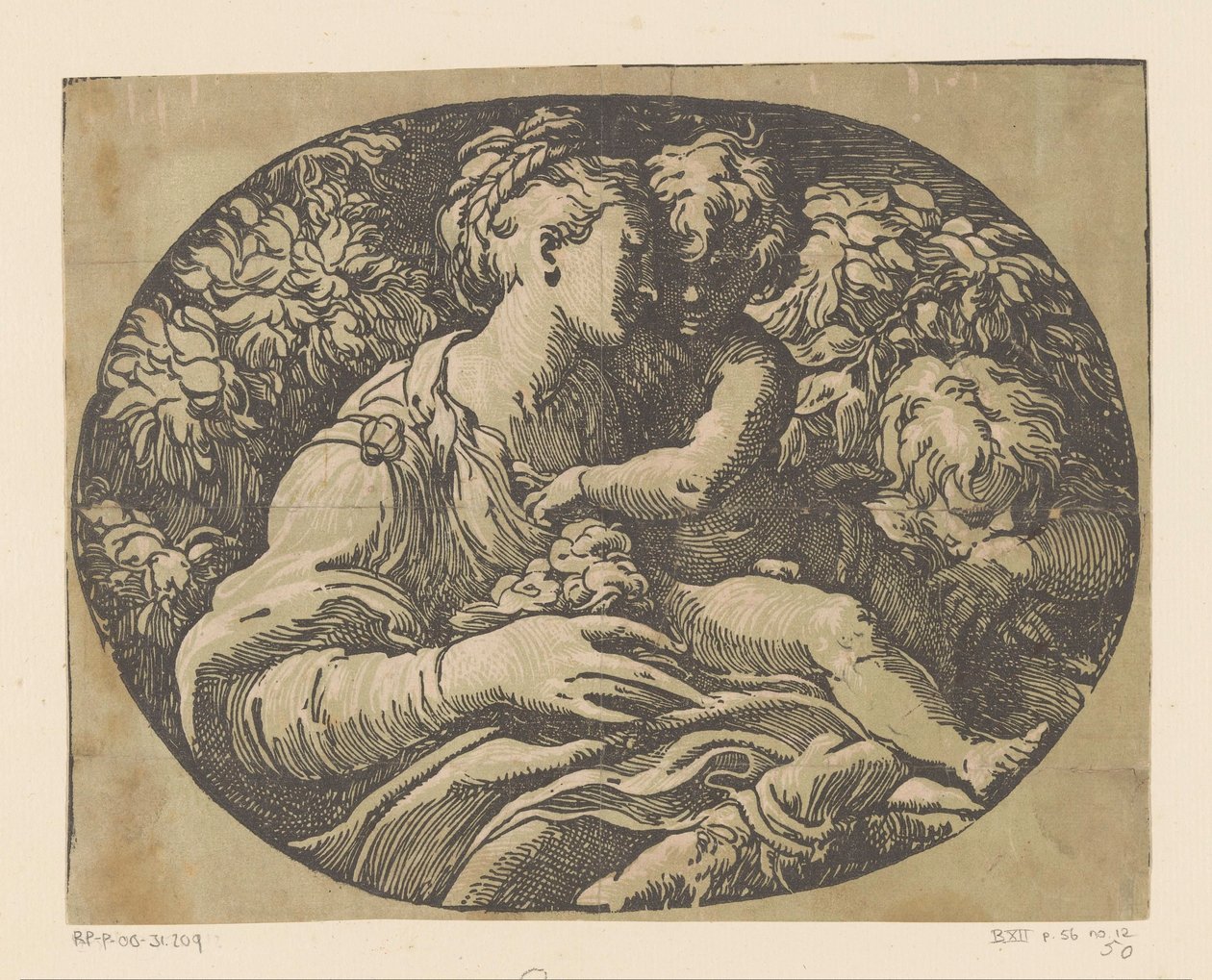Maria mit Kind und Johannes dem Täufer von Antonio da Trento