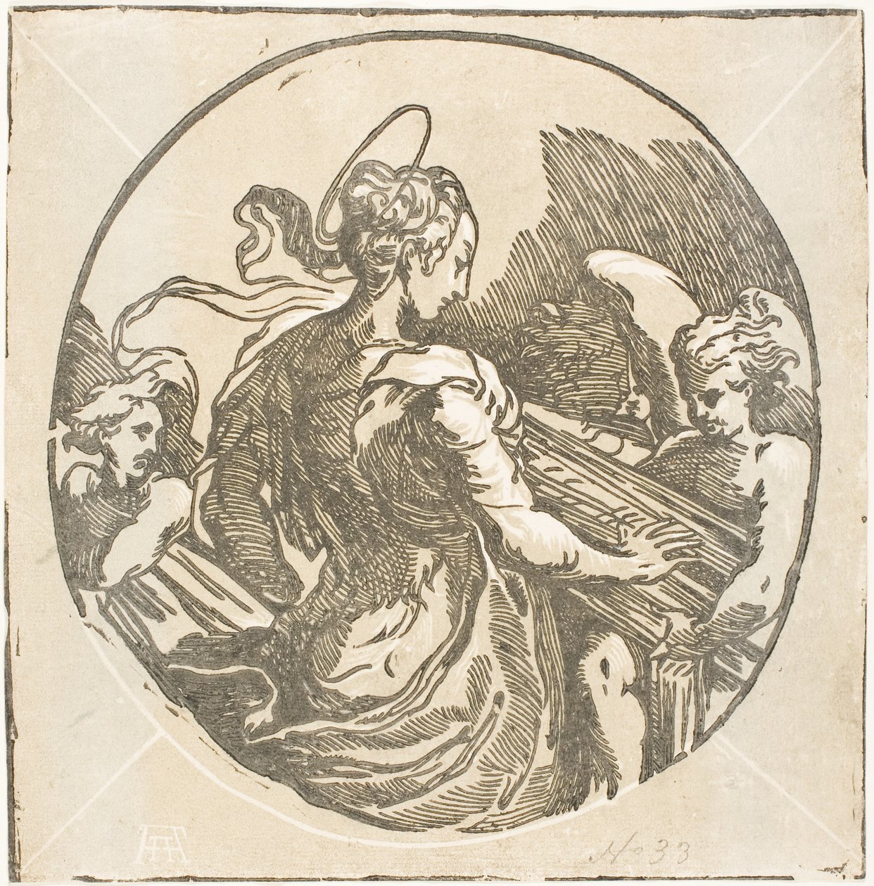 Heilige Cäcilia von Antonio da Trento