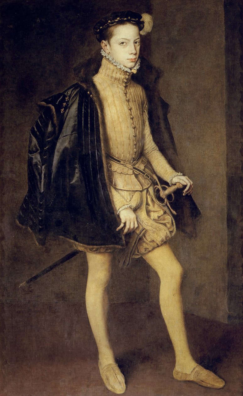 Porträt von Alessandro Farnese 1545-1592, Herzog von Parma, 1557 von Antonis Mor