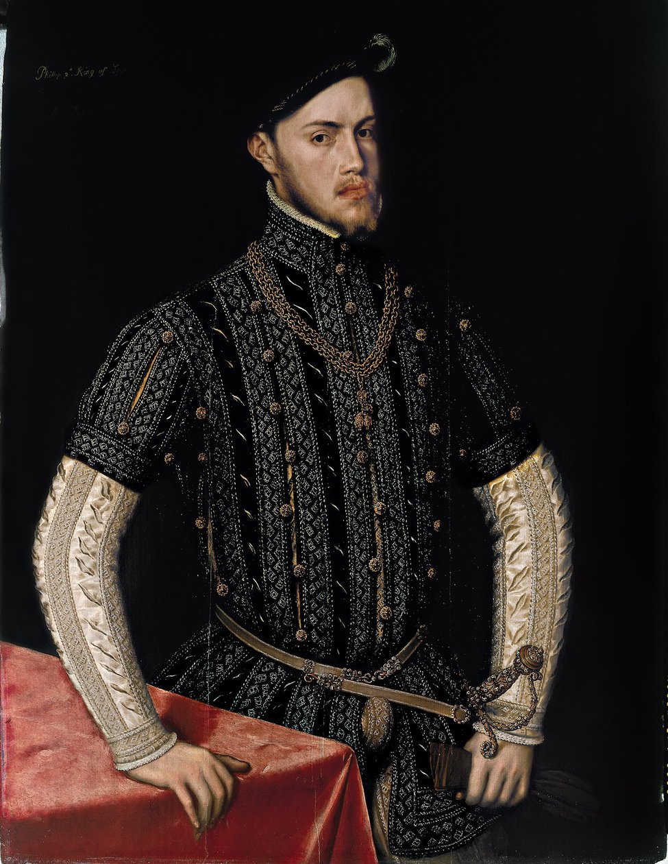 Porträt von Philipp II. 1527-1598, König von Spanien und Portugal, um 1550 von Antonis Mor