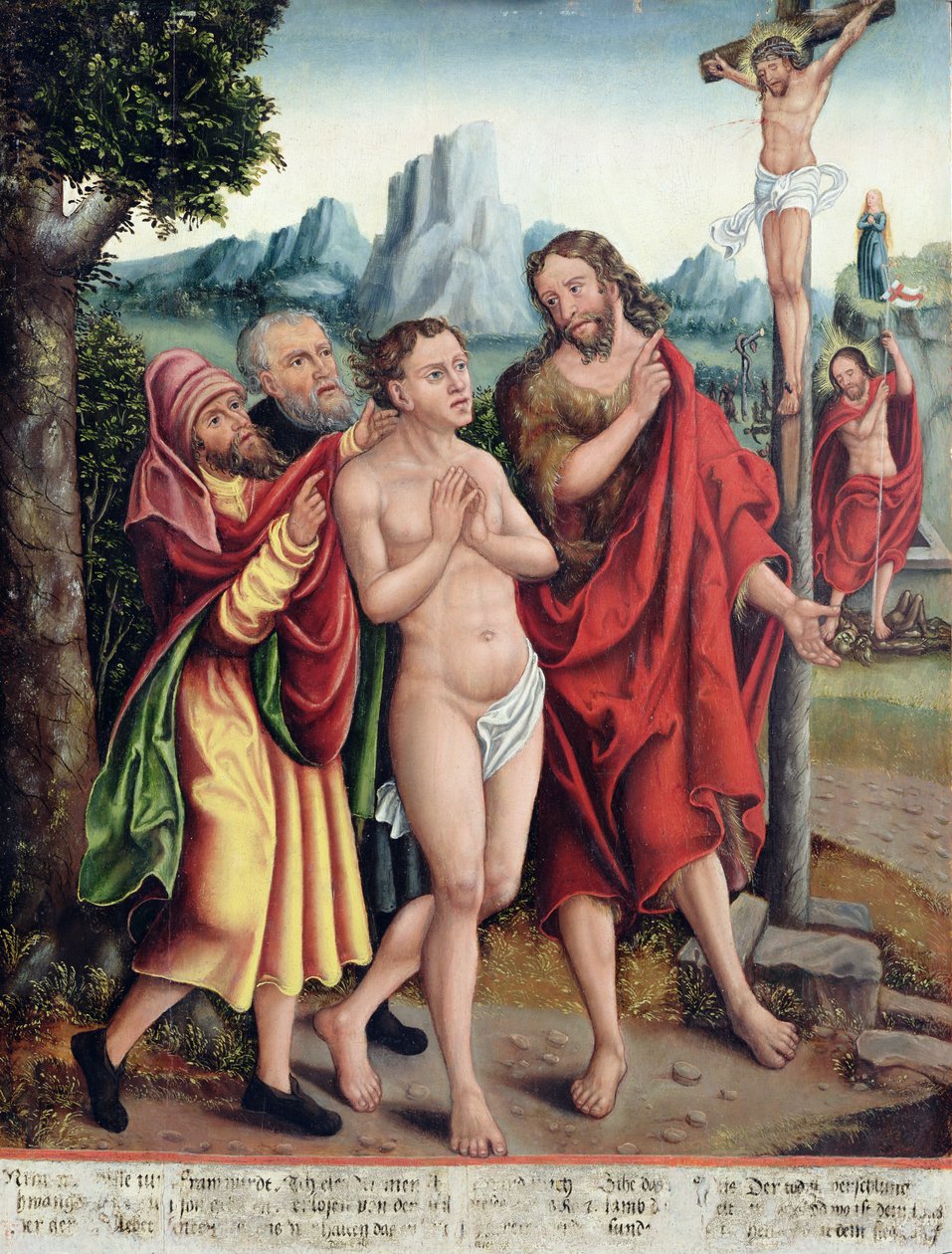 Allegorie der Rettung der Menschheit von Antonius Heusler