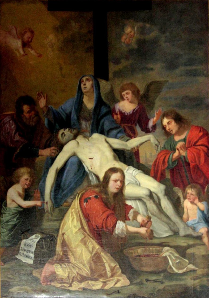 Die Beweinung Christi von Antoon van den Heuvel
